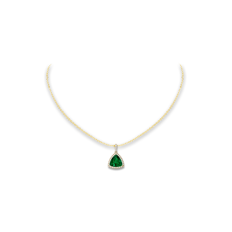 Jewelry image on model