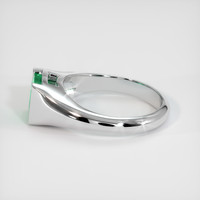1.11 Ct. Emerald   Ring, Platinum 950 4