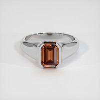 1.71 Ct. Gemstone Ring, Platinum 950 1