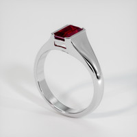 1.45 Ct. Ruby Ring, Platinum 950 2