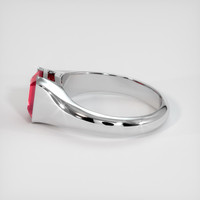 2.08 Ct. Ruby Ring, Platinum 950 4