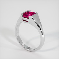 1.62 Ct. Ruby Ring, Platinum 950 2