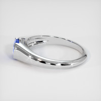 0.62 Ct. Blue Sapphire Ring, Platinum 950 4