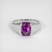 3.38 Ct. Purple Sapphire Ring, Platinum 950 1