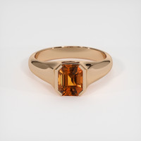 1.45 Ct. Gemstone Ring, 14K Rose Gold 1