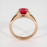 2.08 Ct. Ruby Ring, 14K Rose Gold 3