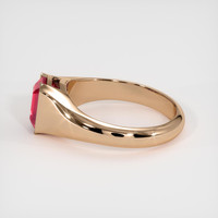 2.08 Ct. Ruby Ring, 14K Rose Gold 4