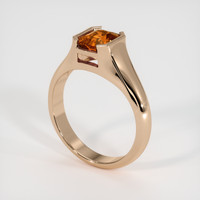1.45 Ct. Gemstone Ring, 18K Rose Gold 2