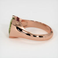 3.57 Ct. Sapphire Ring, 18K Rose Gold 4