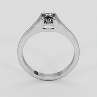 1.59 Ct. White Sapphire Ring, Silver 3
