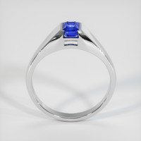 1.03 Ct. Blue Sapphire Ring, 10K White Gold 3