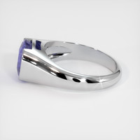 3.00 Ct. Color Change Sapphire Ring, 14K White Gold 4