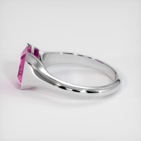 2.03 Ct. Sapphire Ring, 14K White Gold 4