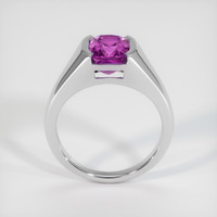 3.38 Ct. Purple Sapphire Ring, 14K White Gold 3