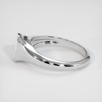 0.80 Ct. Purple Sapphire Ring, 18K White Gold 4