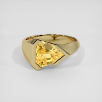2.97 Ct. Yellow Sapphire Ring, 10K Yellow Gold 1