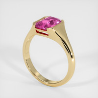 2.03 Ct. Sapphire Ring, 14K Yellow Gold 2