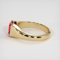 2.08 Ct. Ruby Ring, 14K Yellow Gold 4