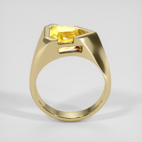 2.97 Ct. Yellow Sapphire Ring, 14K Yellow Gold 3