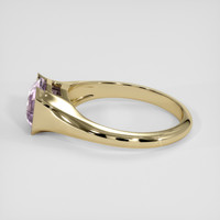 2.26 Ct. Purplish Pink Sapphire Ring, 14K Yellow Gold 4