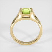 1.71 Ct. Yellowish Green Sapphire Ring, 14K Yellow Gold 3