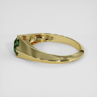 1.44 Ct. Green Sapphire Ring, 14K Yellow Gold 4