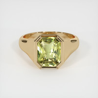 3.57 Ct. Sapphire Ring, 14K Yellow Gold 1