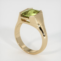 3.57 Ct. Sapphire Ring, 14K Yellow Gold 2