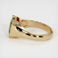 3.57 Ct. Sapphire Ring, 14K Yellow Gold 4