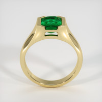 1.37 Ct. Emerald Ring, 18K Yellow Gold 3