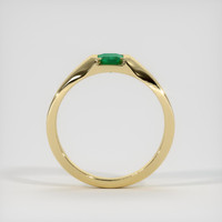 1.32 Ct. Emerald Ring, 18K Yellow Gold 3