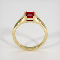 1.03 Ct. Ruby Ring, 18K Yellow Gold 3