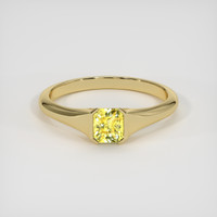 1.21 Ct. Yellow Sapphire Ring, 18K Yellow Gold 1