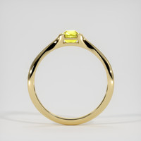 1.21 Ct. Yellow Sapphire Ring, 18K Yellow Gold 3