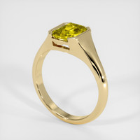 1.62 Ct. Sapphire Ring, 18K Yellow Gold 2