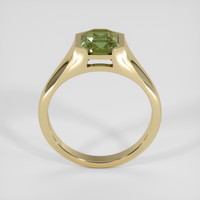 1.91 Ct. Green Sapphire Ring, 18K Yellow Gold 3