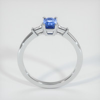 0.66 Ct. Sapphire Ring, Platinum 950 3