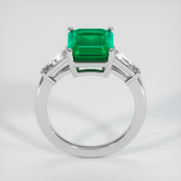 4.42 Ct. Emerald Ring, Platinum 950 3