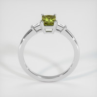 0.88 Ct. Gemstone Ring, Platinum 950 3