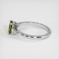 0.88 Ct. Gemstone Ring, Platinum 950 4