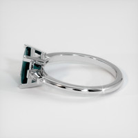 1.63 Ct. Gemstone Ring, Platinum 950 4