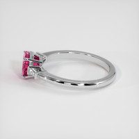 0.81 Ct. Gemstone Ring, Platinum 950 4