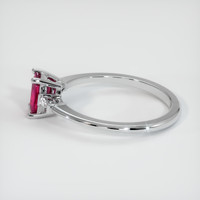 0.50 Ct. Ruby Ring, Platinum 950 4