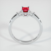 0.57 Ct. Ruby Ring, Platinum 950 3