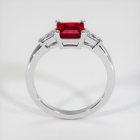 1.26 Ct. Ruby Ring, Platinum 950 3