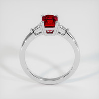 1.65 Ct. Ruby Ring, Platinum 950 3