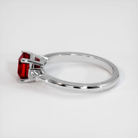 1.65 Ct. Ruby Ring, Platinum 950 4