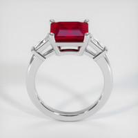 2.92 Ct. Ruby Ring, Platinum 950 3