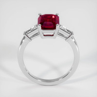 2.65 Ct. Ruby Ring, Platinum 950 3