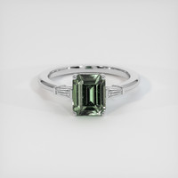 3.08 Ct. Sapphire Ring, Platinum 950 1